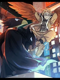 Tokoyami and Hawks