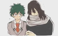 Eraserhead and Deku