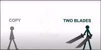 Copy vs Two blades