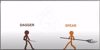 Dagger vs Spear