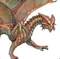 Copper dragon