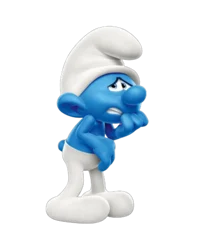 Scaredy Smurf