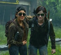Ellie and dina