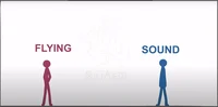 Flying vs Sound