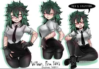 Female Villain Deku