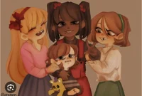 Fnaf Evan and girls
