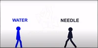 Water vs Needle