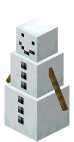 Minecraft Snowman