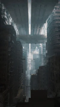 abandoned city