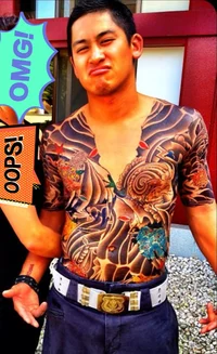 Polisi bertatoyakuza