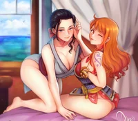 Nami and robin