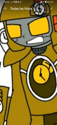 Human Titan clock m