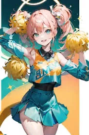 Popular cheerleader