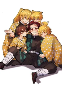 Zenitsu x 4
