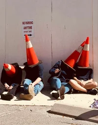 -Traffic Cone Pals-