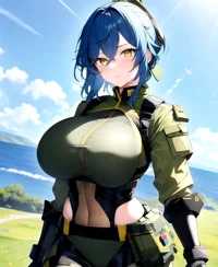 Military tank driver