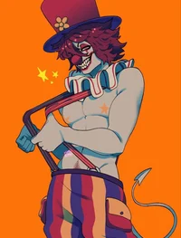 AMOROUS clown