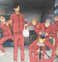 Nekoma sleepover
