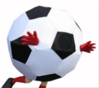 Walking soccer ball 