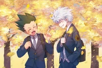Killua-school au