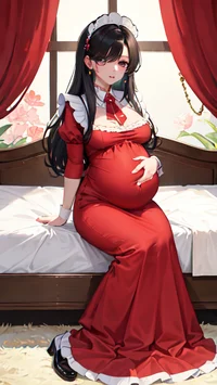 Pregnant maid