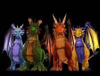 4 dragon guardians