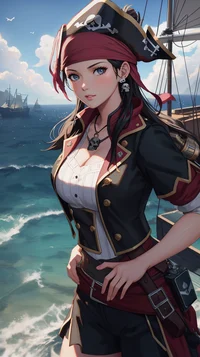 Lesbian pirate 