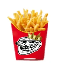 French fries troll