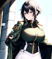 Military tank leader