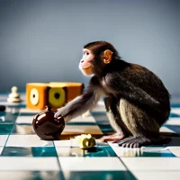 Chess Playing Monkey