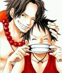 Ace and Luffy 