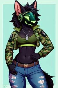 scratch the protogen