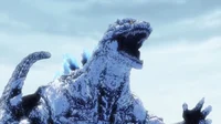 Snow godzilla 