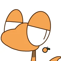 Orange rainbow frien