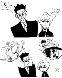 Leorio and Kurapika 