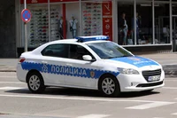 Serbian police car 
