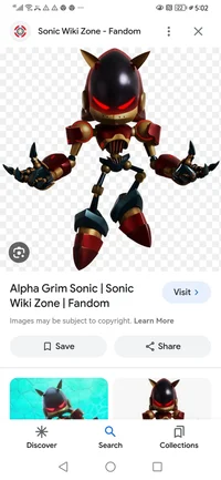 Alpha Grim sonic 