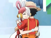 Luffy x Uta 