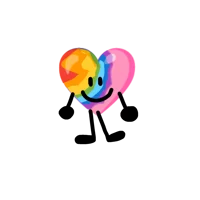 Rainbow heart