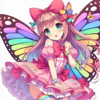 Butterfly girl