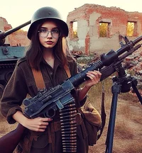 Anti tank riflegirl