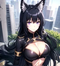 Nyandere Wolf Girl