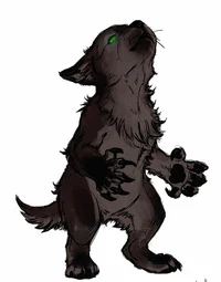 Baby werewolf