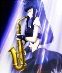 Saxophone Anime Girl
