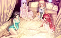 Sister sleepover