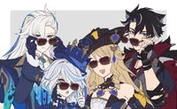 The Fontaine kids