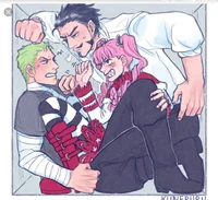 Mihawk-Zoro-Perona