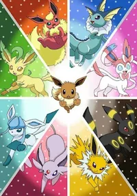 Eevee evolucoes
