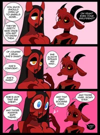 Female angel x demon