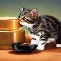 a lucky homeless cat